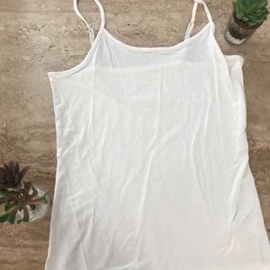 White Merona tank top
